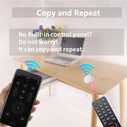 Tuya WiFi IR Remote For Smart Home APP Remote Control For TV DVD AUD AC Remote Works with Alexa Google Home Yandex Alice 2 PACK