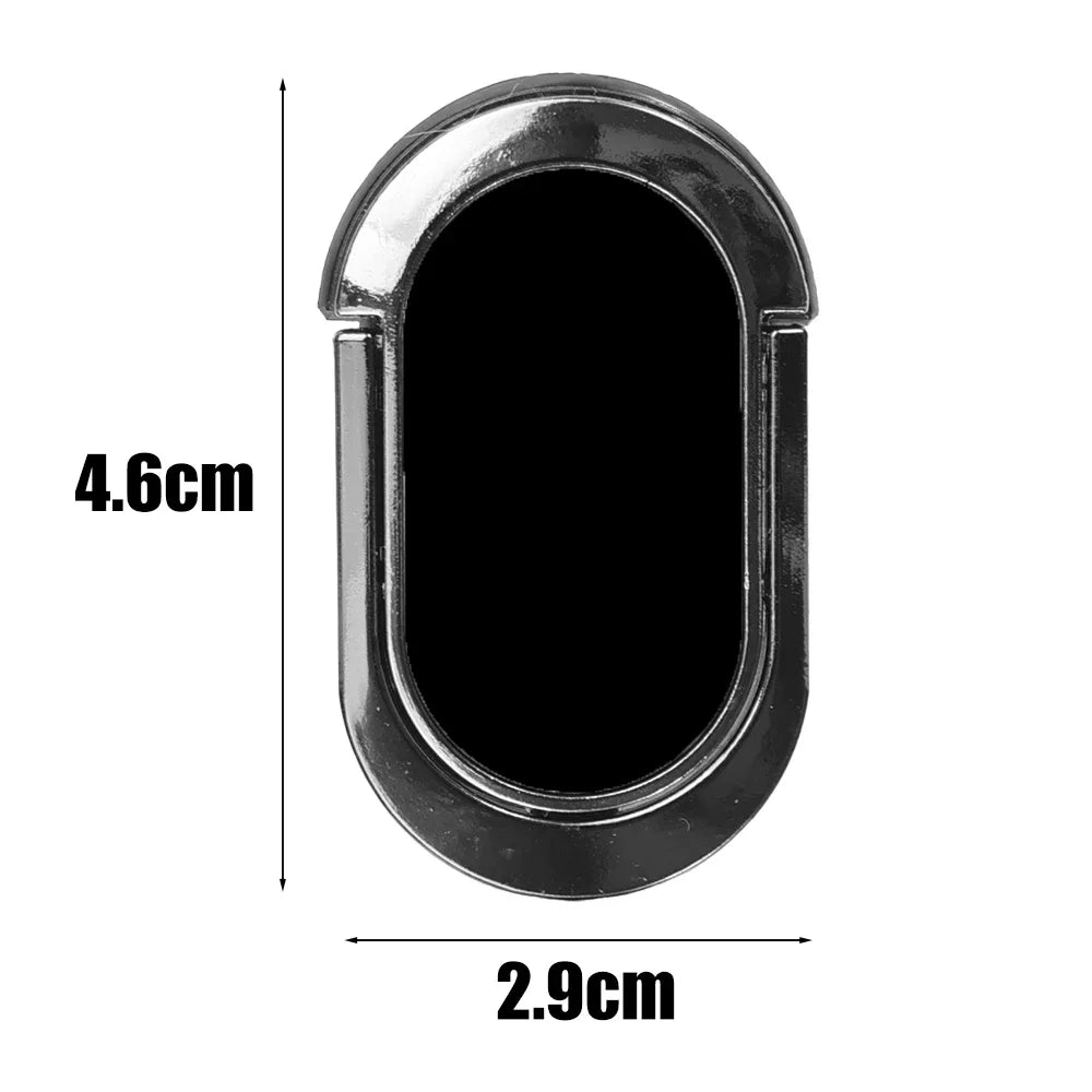 Luxury Metal Mobile Phone Socket Holder Universal 360 Degree Rotation Finger Ring Support Magnetic Car Bracket Stand Accessories