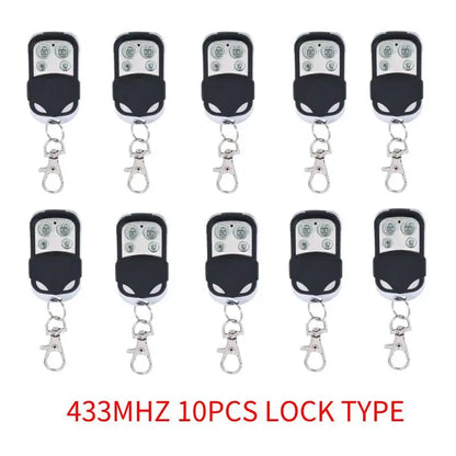 GERMA 433MHZ Remote Control 4 Channel Garage Gate Door Opener Remote Control Duplicator Clone Cloning Code Car Key