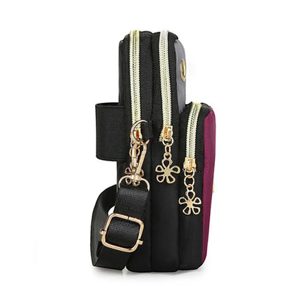 New Mobile Phone Crossbody Bags for Women – Fashion Female Shoulder Bag, Cell Phone Pouch with Headphone Plug, Large Capacity Wallet.