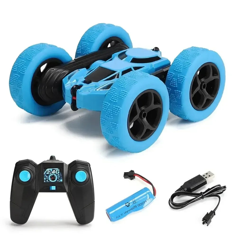 RC Stunt Car for Kids – Double-Sided Flip Remote Control Cars, 2.4G High Speed, 360° Rotation Drift Auto Toys, Perfect Gift for Boys and Girls