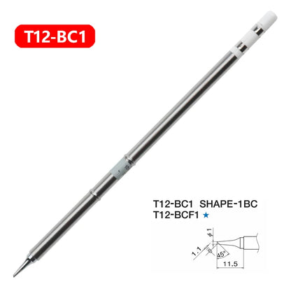 T12 Soldering Iron Tips Replacement Various Models of Tip Electric Soldering Iron Tip T12-ILS D52 K KU I D24 BC2 C4 C1 JL02