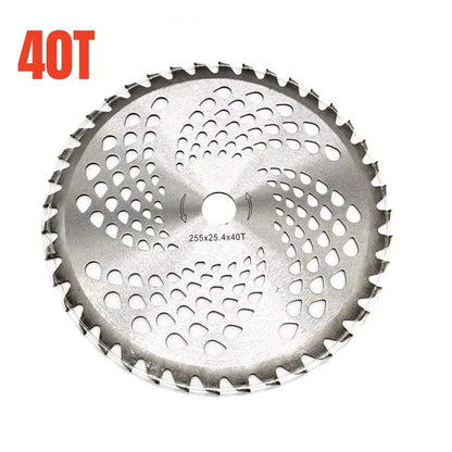 Durable 40/60/80 Teeth Mower Head, Blade Wood Mower Disc Fixed Four-Piece Set for Lawn Mower, Garden Weed Mower Parts