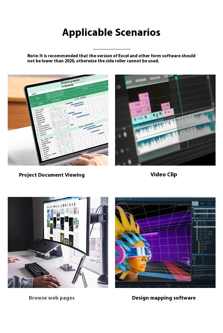 Acer DualScroll enhanced navigation with dual scrolls