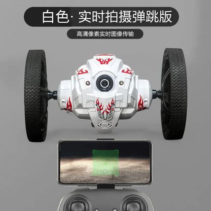 2025 New Remote Control Car Bounce Wifi With Camera Charging Stunt Dump Racing Children'S Toy Boy 2.4g Stunt Car