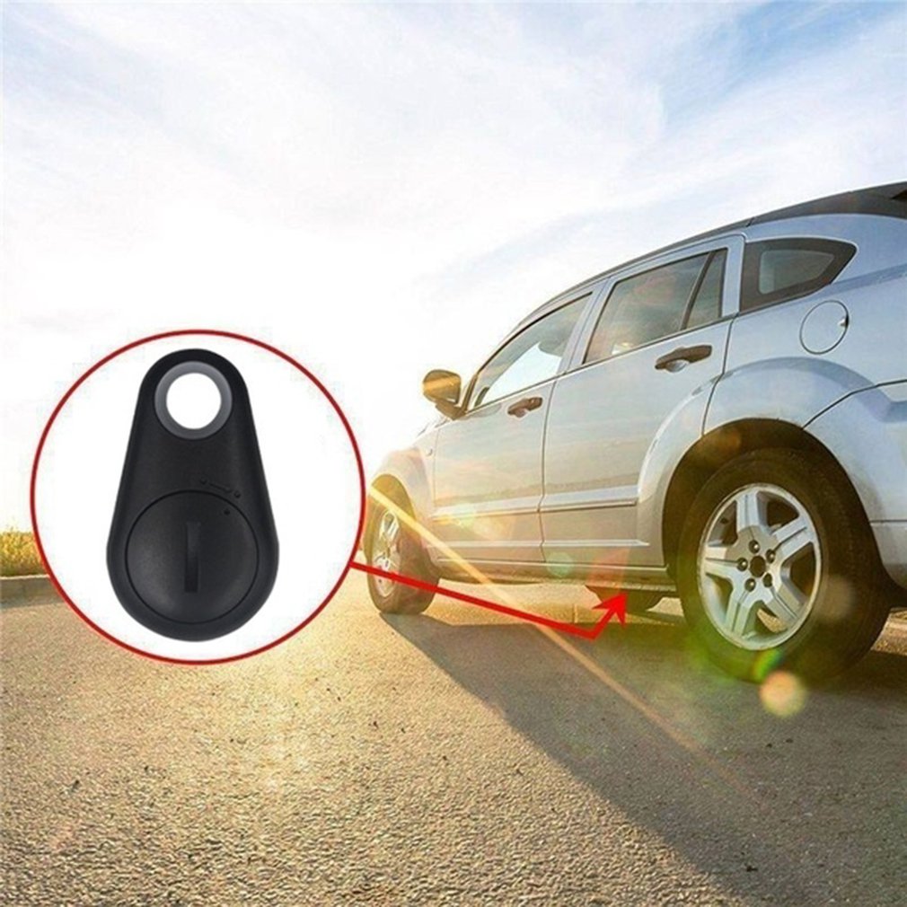 Mini Fashion Smart Dog Pets Bluetooth 4.0 GPS Tracker Anti-lost Alarm Tag Wireless Child Bag Wallet Key Finder Locator