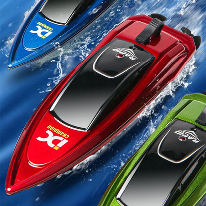 2.4GHz Electric RC Speed Boat Remote Control Watercraft Ship with LED for Kids Adults Holiday Birthday Party Gifts