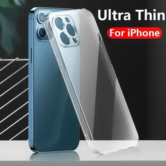 Transparent TPU Silicone Clear Case for iPhone 8