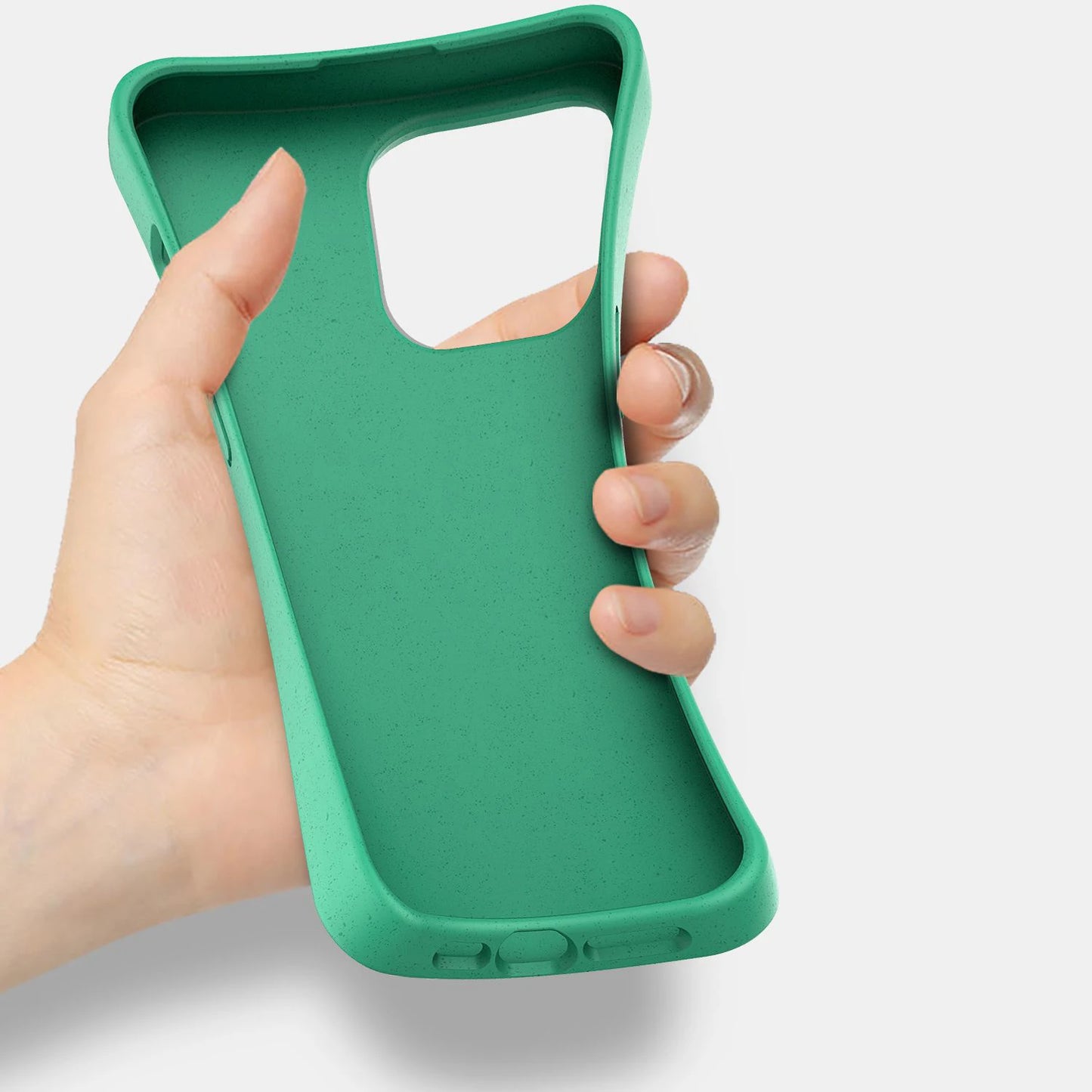 Green Silicone Soft Case Angel high quality Phone Cover for iPhone