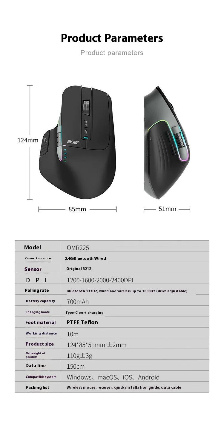 Acer DualScroll enhanced navigation with dual scrolls