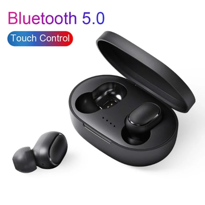 Original A6S TWS Headset Trådlösa hörlurar Bluetooth-hörlurar Sport Stereo Fone Bluetooth-hörlurar för Xiaomi Huawei iPhone