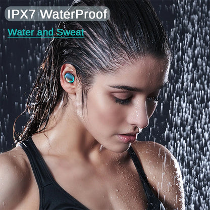 F9 Wireless Earphones LED Dislpaly Binaural TWS Wireless Bluetooth Headset Waterproof Noise Reduction Bluetooth Headphones