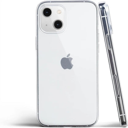 Ultra Thin Clear Silicone Back Cover for iPhone 15 Pro Max