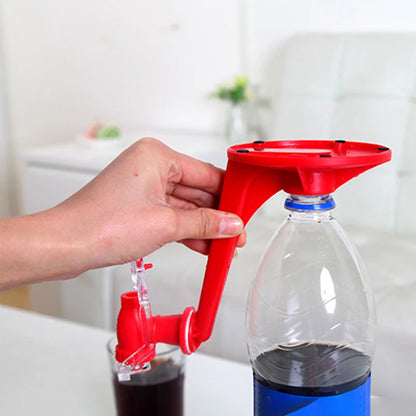 Coke Bottle Inverted Water Dispenser – Beverage Switch with Hand Pressure for Household Water Absorption