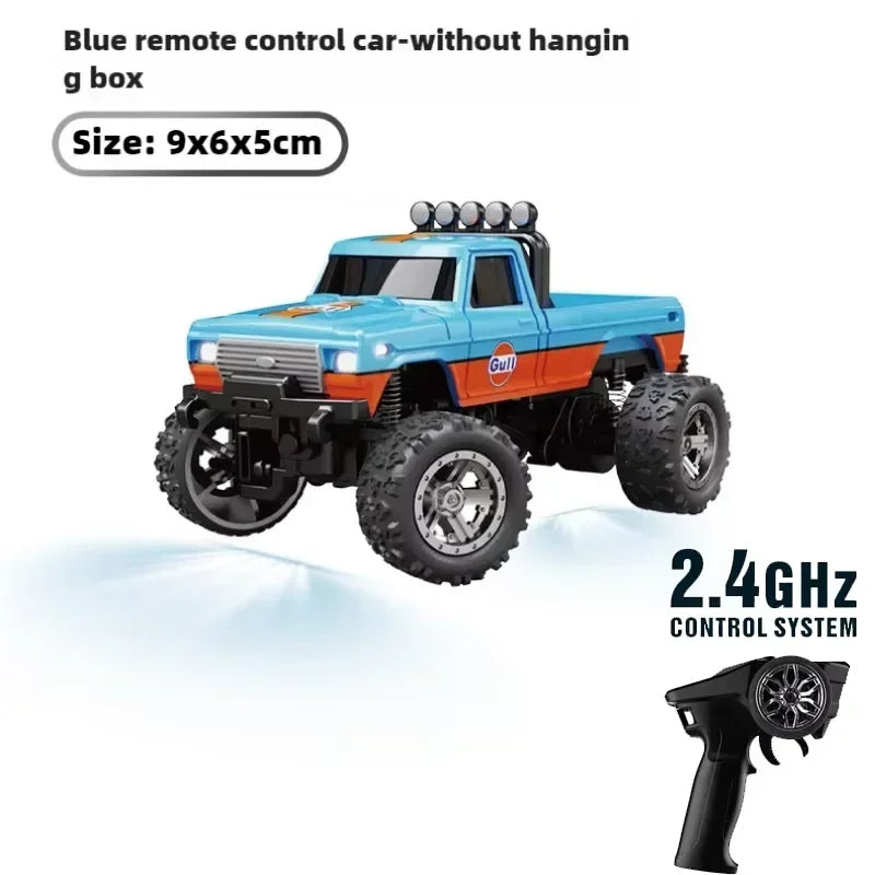 RC Cars 1:64 Metal Mini Drift Rc Car Remote Control Car High-Speed Off-road Climbing Racing Cars Children's Toys for Kids Custom