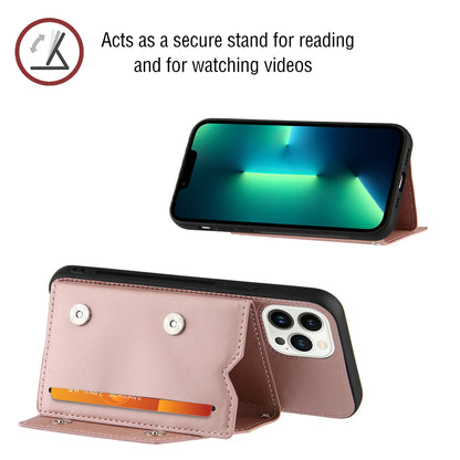 Rose gold Wallet Phone Case For iPhone