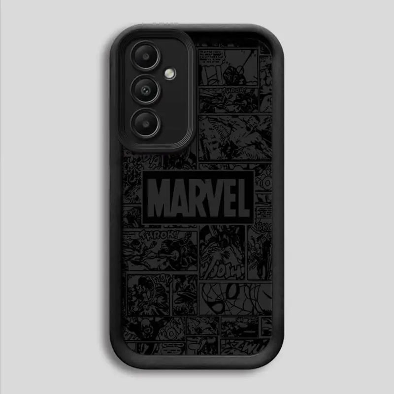 Marvel logotyp telefonfodral för Samsung Galaxy