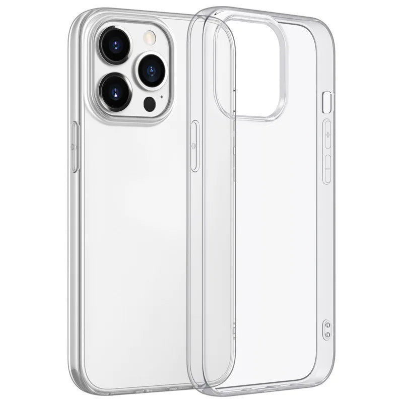 Ultra Thin Clear Silicone Back Cover for iPhone 11