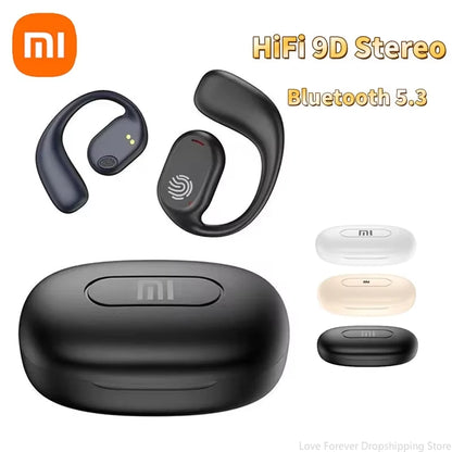 Xiaomi Bone Conduction Hörlurar Sport Bluetooth 5.3 trådlösa hörlurar HiFi 9D Stereo Vattentät TWS Touch Control Noise Cancel