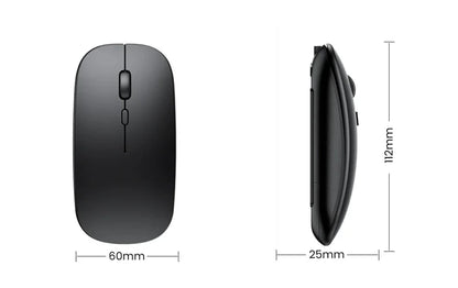 Xiaomi 2.4GHz Bluetooth Mouse Wireless USB Rechargeable Silence Ergonomics Double Model Mini