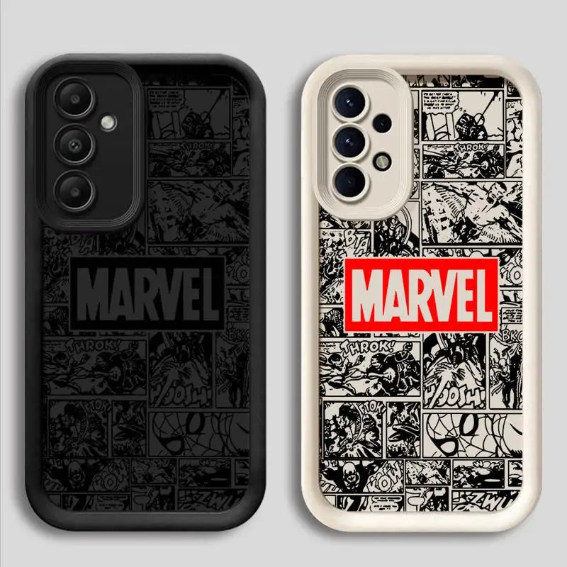 Marvel logotyp telefonfodral för Samsung Galaxy