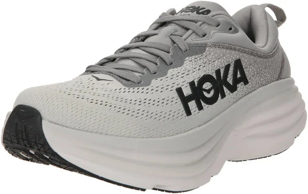 Hoka One Bondi 8 Road Running Shoes Silver